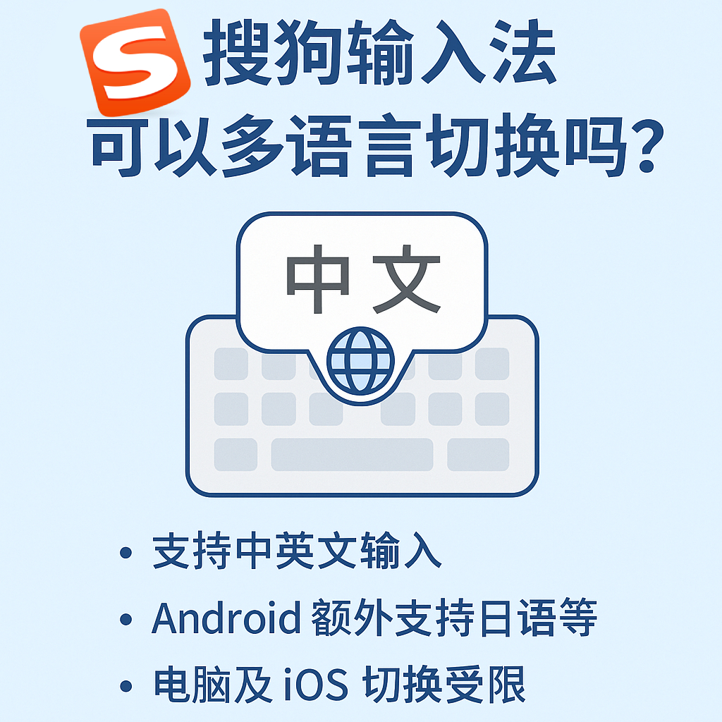 搜狗输入法中英文切换失灵？快捷键冲突解决方案