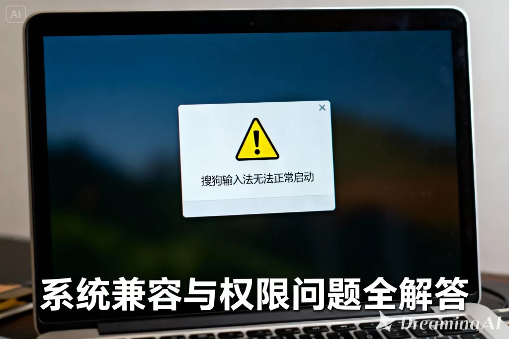 搜狗输入法权限不足无法运行?管理员授权方法